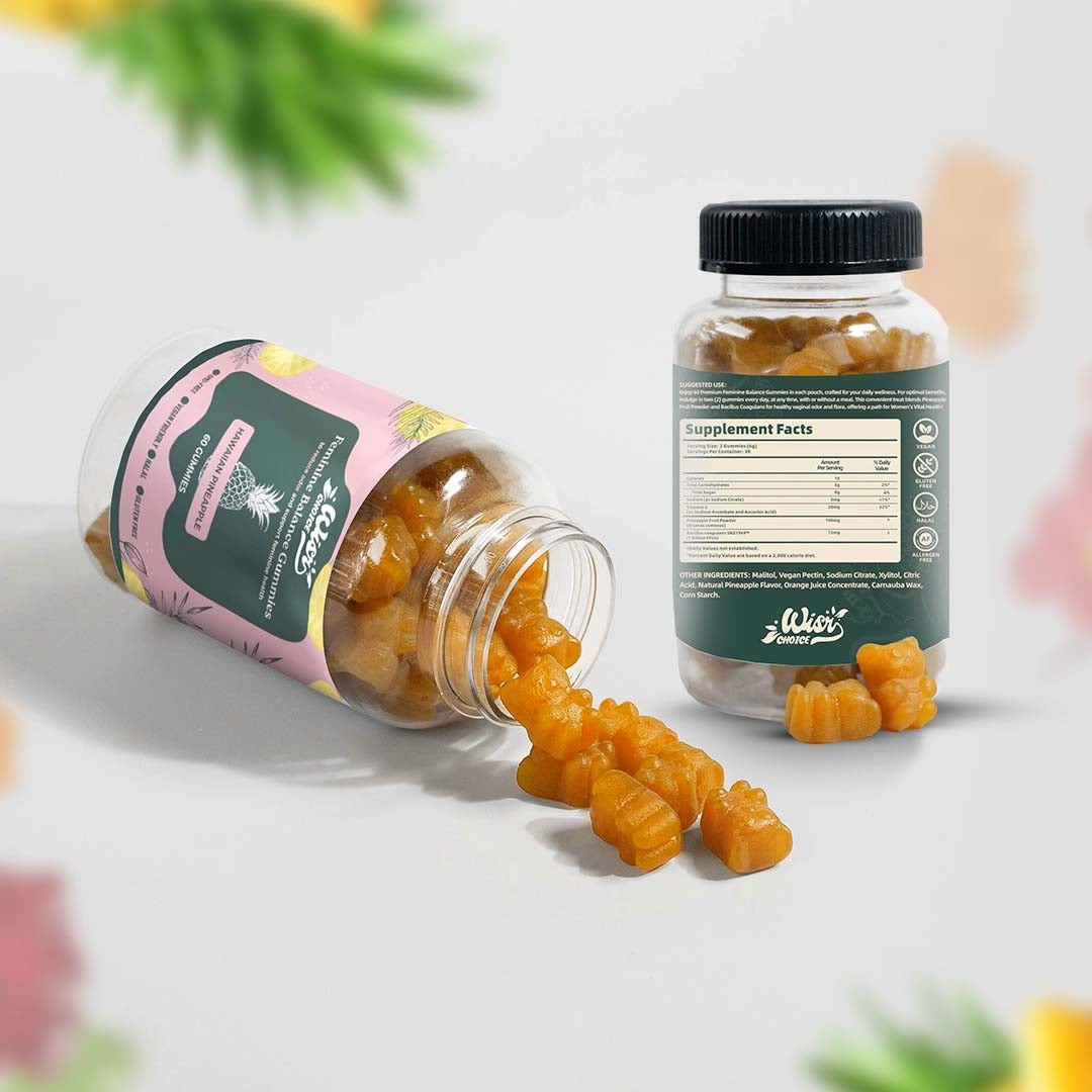 Wisr Choice™ - Pineapple Gummies Buy 1 Get 1 Free